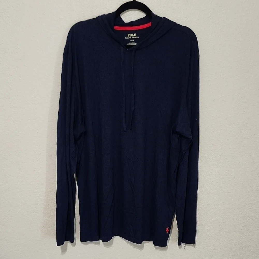 Polo by Ralph Lauren Blue Long Sleeve Tee - Picture 1 of 7